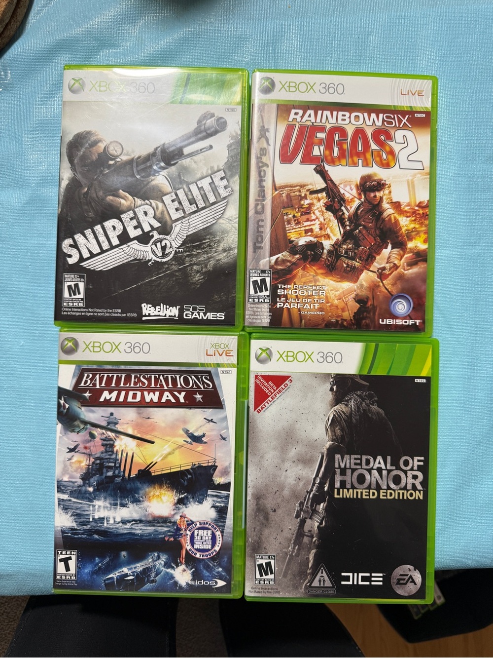 Xbox 360 -shooting games